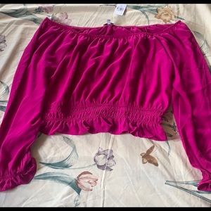 Purple women’s blouse